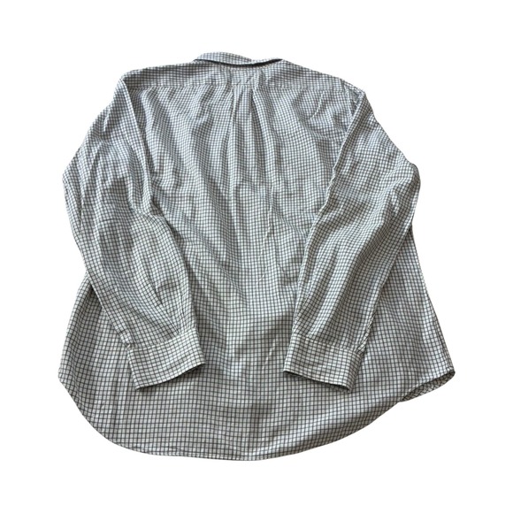 Ralph Lauren Mens Dress Shirt Long Sleeve Classic Fit Brown Checkered‎ Sz L - Picture 5 of 8
